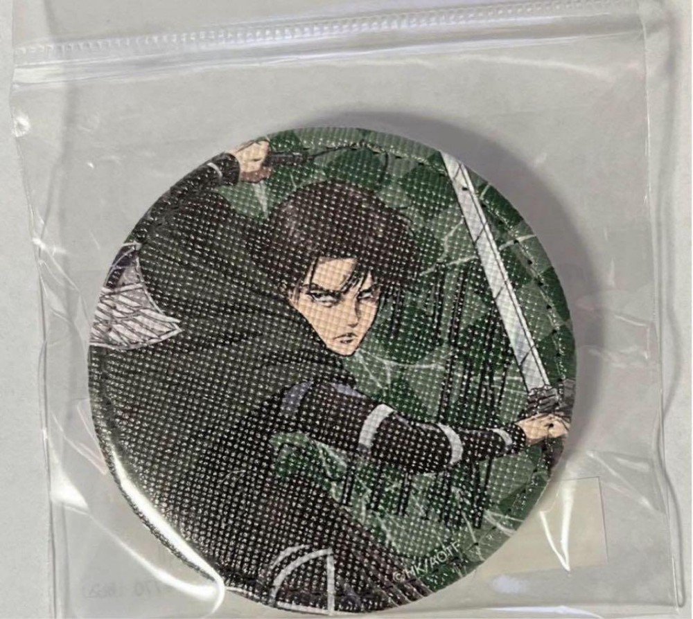 Attack On Titan The Final Season Leather Badge Levi 1