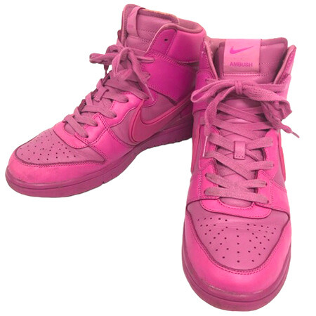 NIKE Men 9.5US   Sneakers Dunk High Ambush Hi Cu7544-600 Pink Men'S