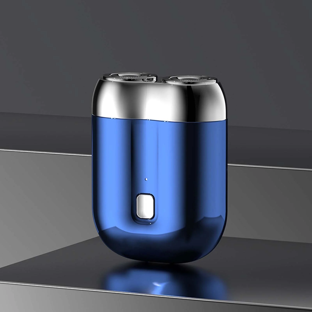 Electric Razor, New Model Mini Dual-Head Electric Shaver Pocket Washable