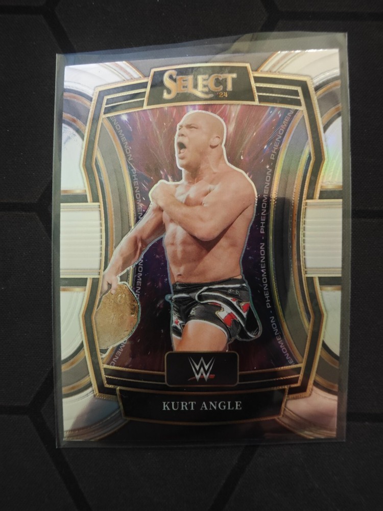 2024 Panini Select WWE Silver Prizm Kurt Angle
