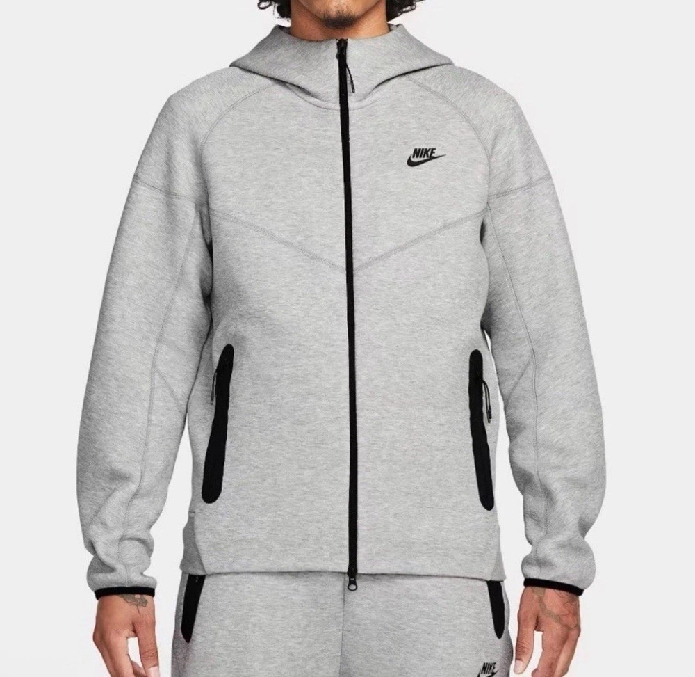 Nike Sportswear Tech Fleece Windrunner Men Size 2XL Full Zip Hoodie FB7921-063