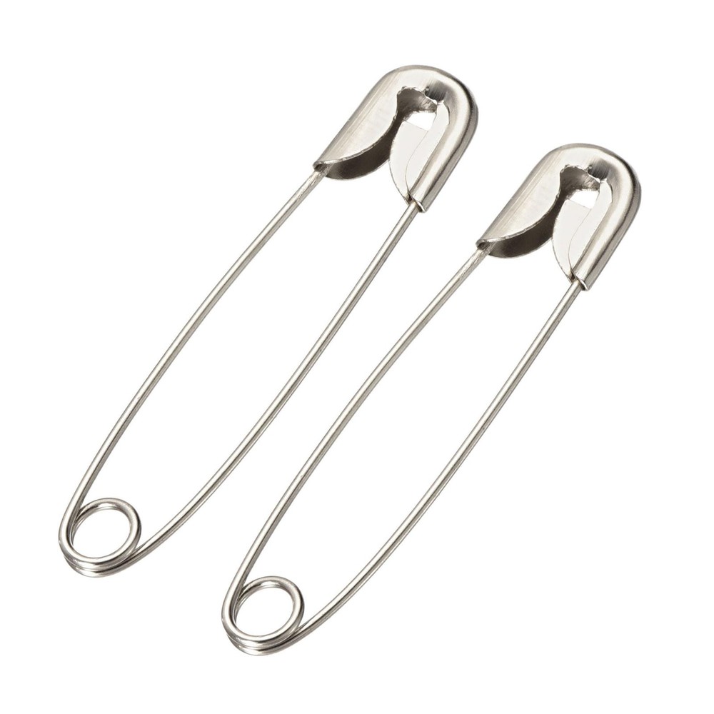 1000 Pcs Silver Tone 1.26-Inch Safety Pins for Sewing Crafts DIY