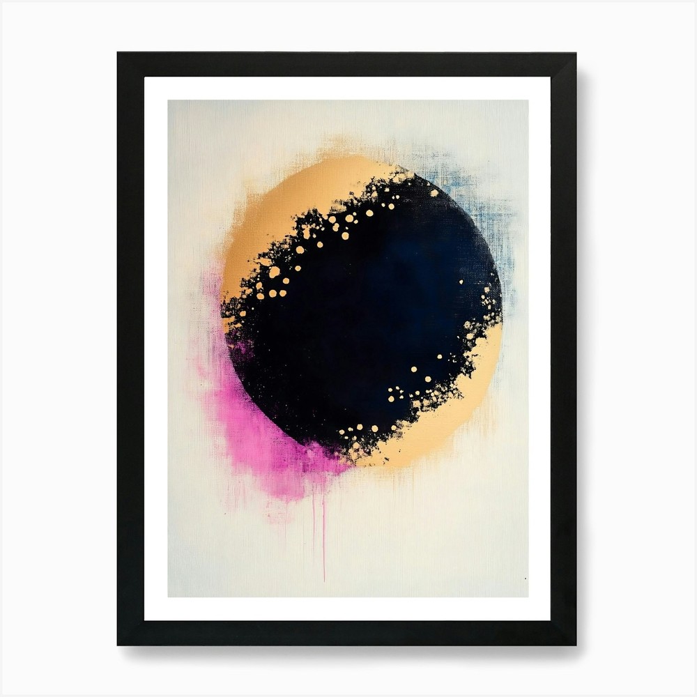 'Solar Eclipse' Art Print Framed Wall Art Poster Canvas Print Picture