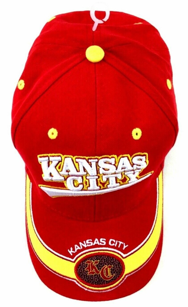 New CSI Kansas City Embroidered Adjustable One Size Fits All Baseball Cap Hat