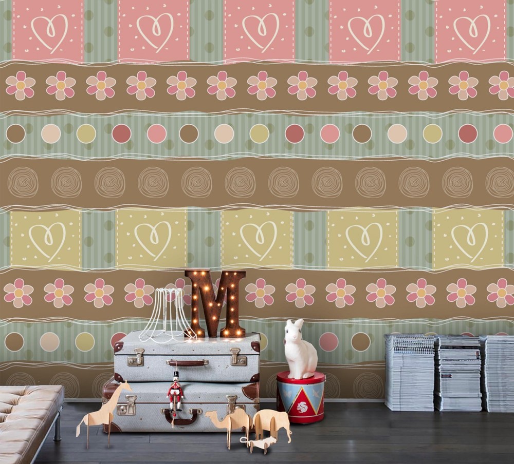 3D Bohemian Style Pattern Wall Murals Wallpaper Murals Wall Sticker