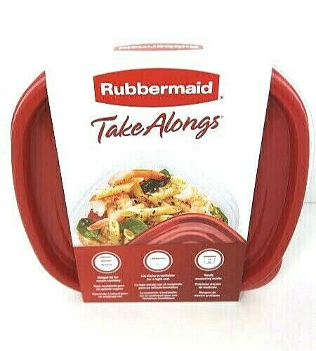 Rubbermaid 5.2 Cup Deep Square Food Storage Container Sealed New