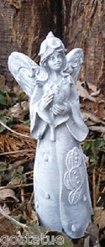 Latex fairy mold plaster cement rubber casting garden mould 5.75