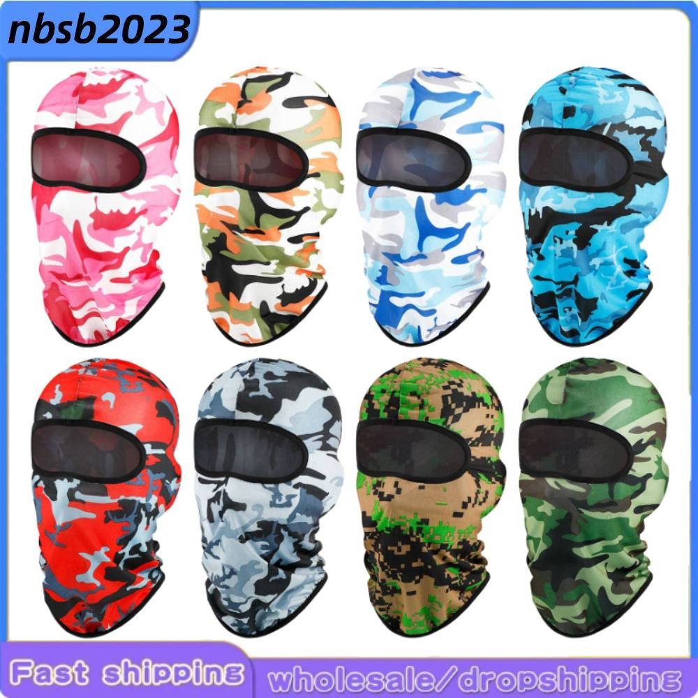 8Pcs Windproof Balaclava Ski Mask for Sports & Sun UV Protection