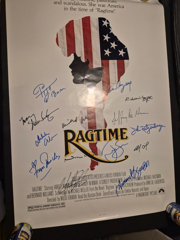 CAST SIGNED 'RAGTIME 