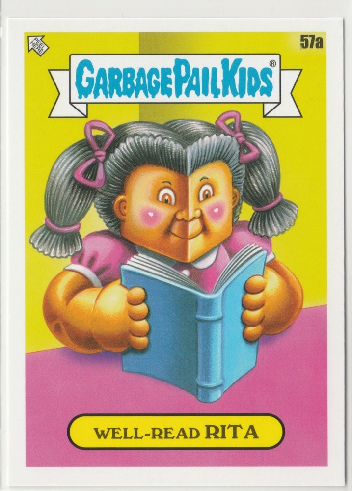 Well-Read Rita #57a Garbage Pail Kids GPK 2022 Book Worms Series