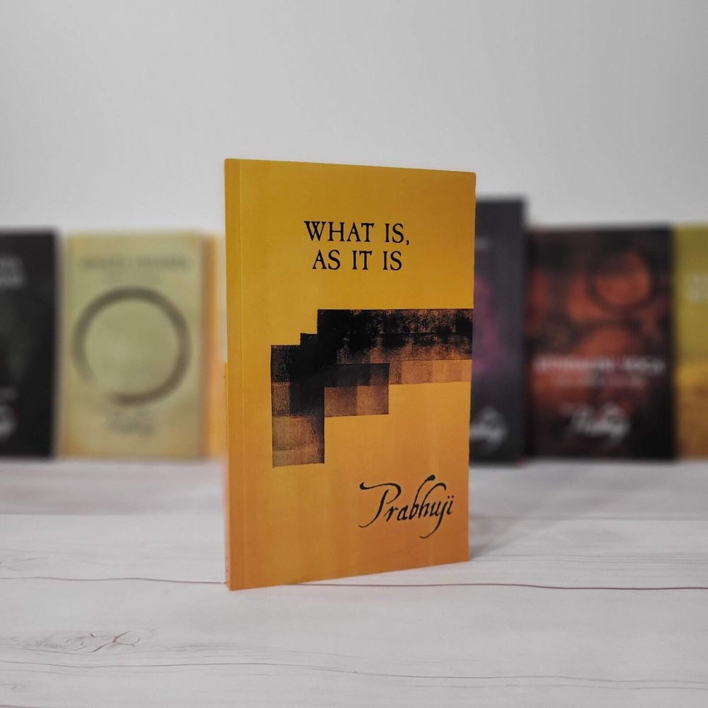 What Is As It Is Satsangs with Prabhuji Paperback NEW Limited Time Offer-image