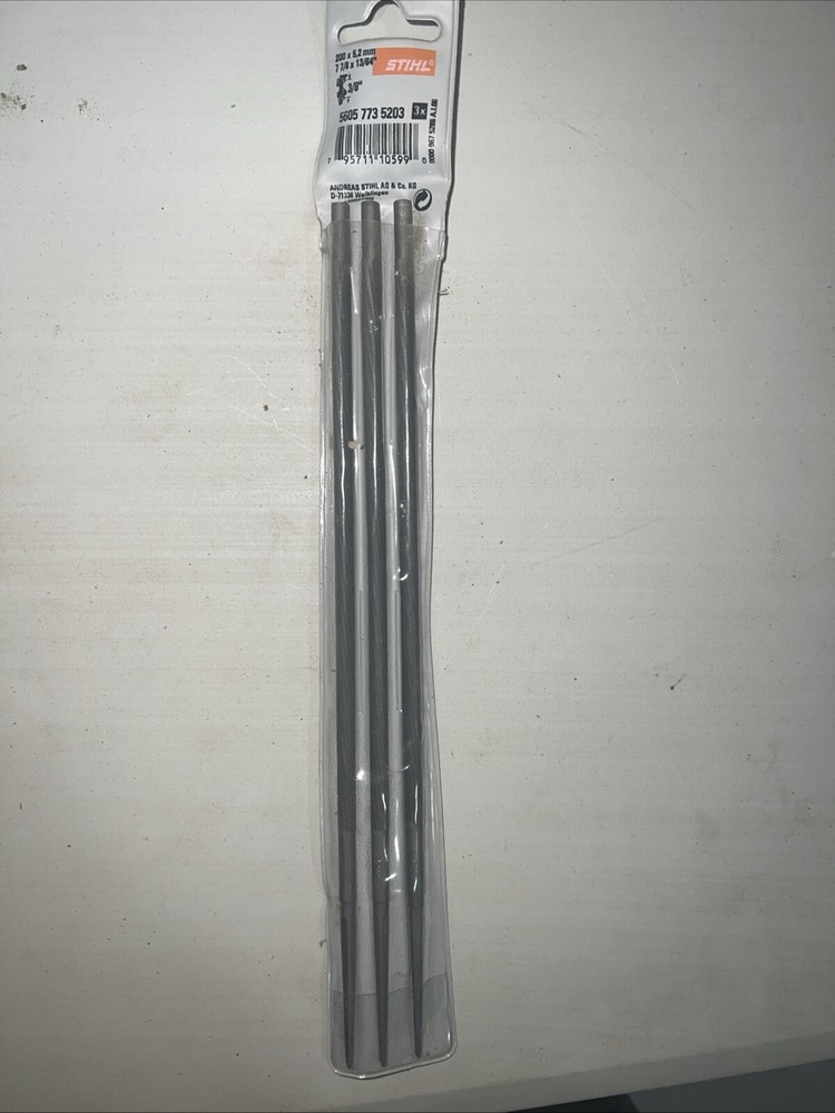 STIHL 7 7/8 X 5/32 Saw Chain File Bundle 3/8 5605 773 5203