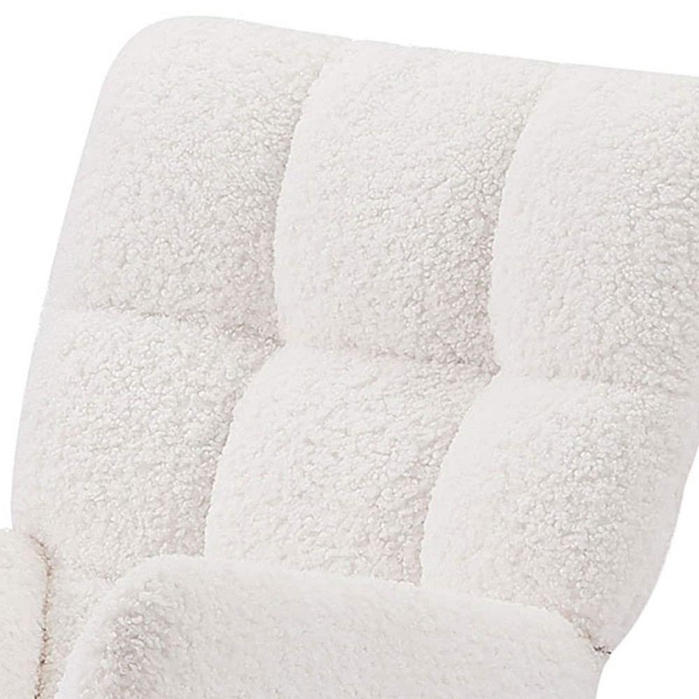 Leisure Sofa Glider Chair,Comfy Upholstered Lounge Chair