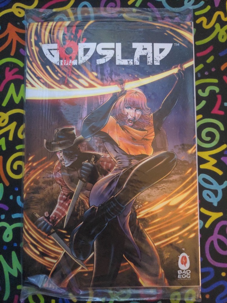God Slap #4 Cover A | Factory Sealed | MoistCr1TiKaL Comic | Mint Condition!