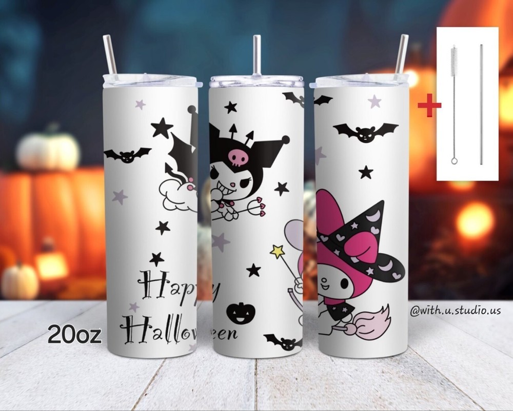 Kuromi - My Melody Halloween Tumbler 20oz