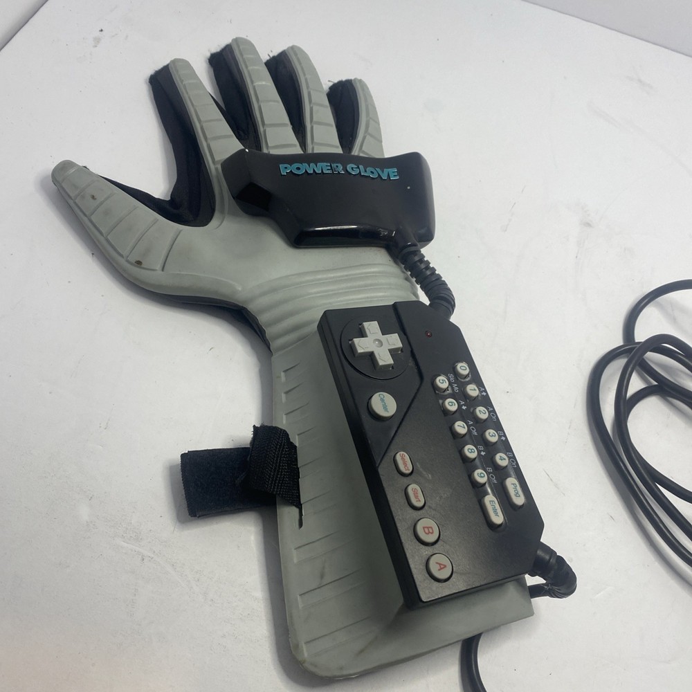 Nintendo NES Power Glove Controller Untested No Sensor Bar Vintage Mattel OEM