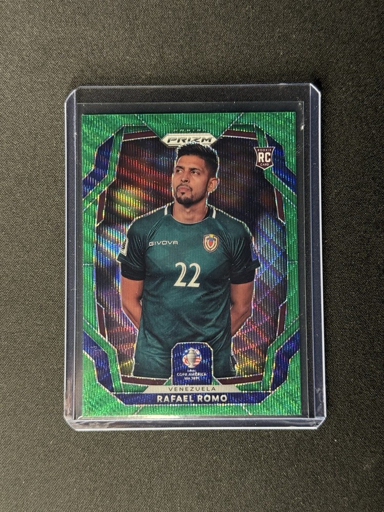 Rafael Romo 2024 Copa America Green Wave Prizm Rookie Soccer Card Venezuela #116