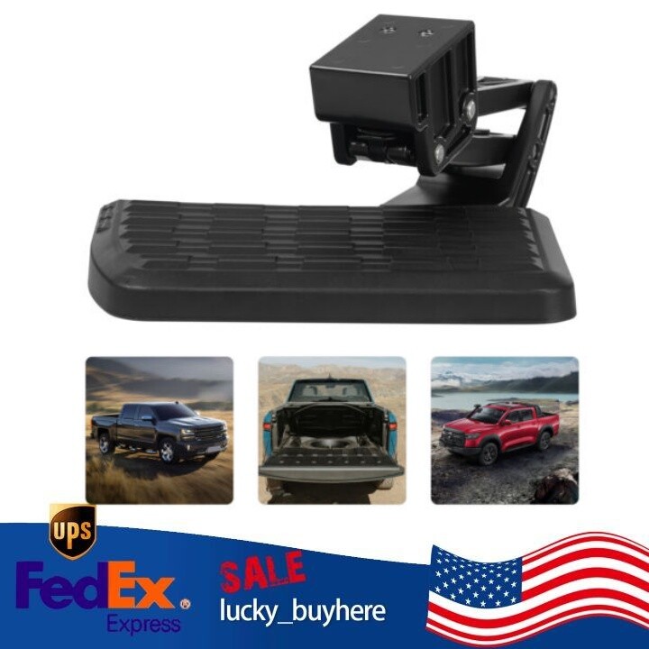 For 2006-14 Ford F-150 Bumper Bed Step Folding Truck Tailgate Step