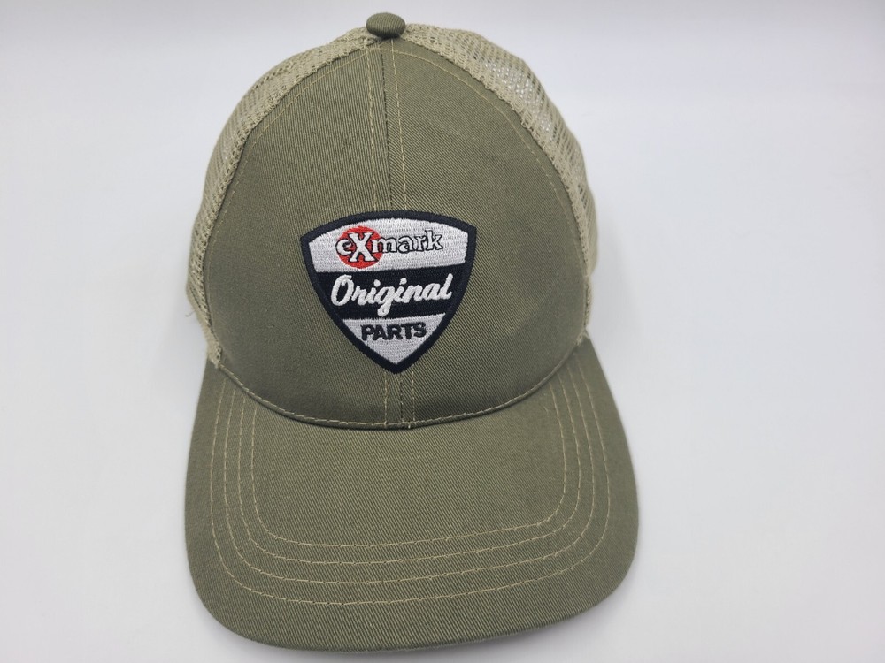 Exmark Original Parts Mesh Trucker Adjustable Hat Cap Lawn Mower Men Women Green
