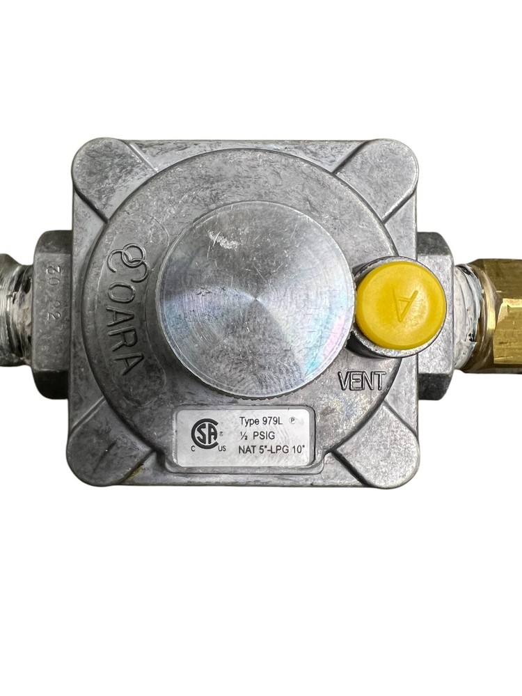 OARA Type 979L Convertible Gas Regulator 1/2 PSIG bertazzoni fulgor - - B21