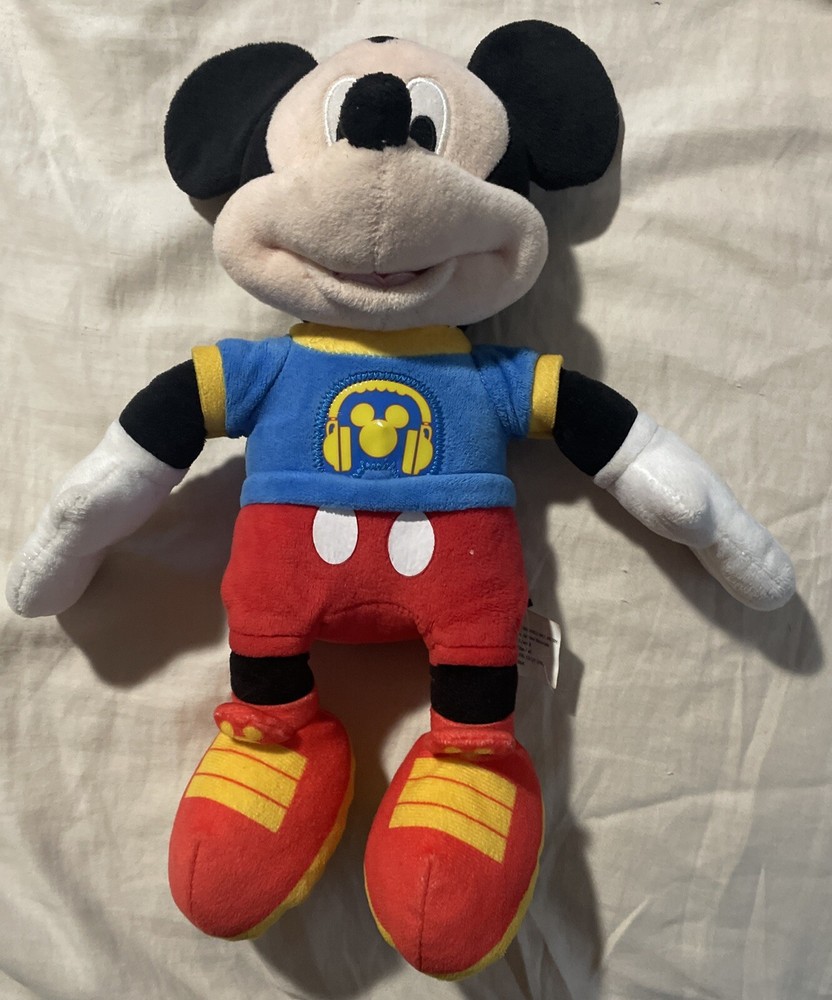 Disney Junior Mickey Mouse 12-inch Singing Plush with Hot Dog Song