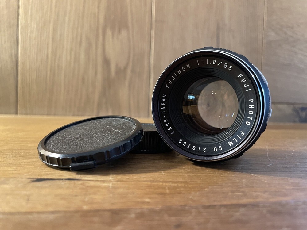*Near Mint* Fuji Fujinon 55mm F/1.8 Early Model Standard Lens M42 Mount From JPN