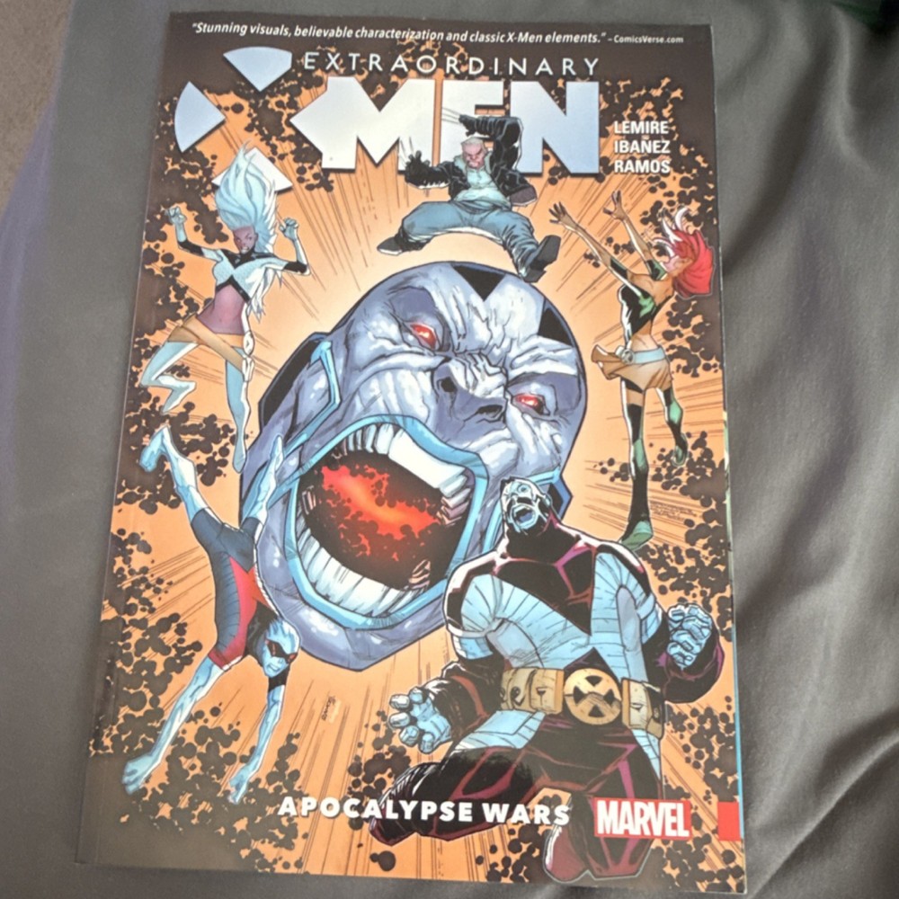 Marvel Extraordinary X-Men Apocalypse Wars Lemire Ramos Trade Paperback