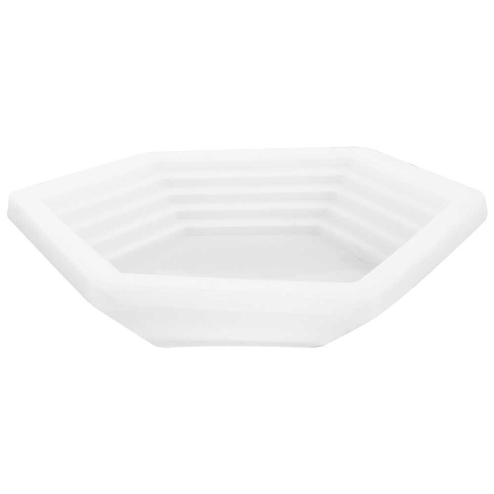 Epoxy Resin Plate Mold for Cup Holder Snack Tray or Tea Platter  