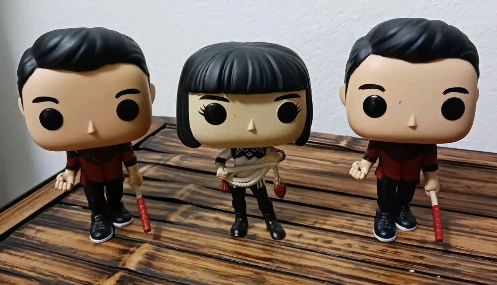 Lot Of 3 Funko Pop Marvel Shang-Chi And Legend Of  The Ten Rings Bobbleheads