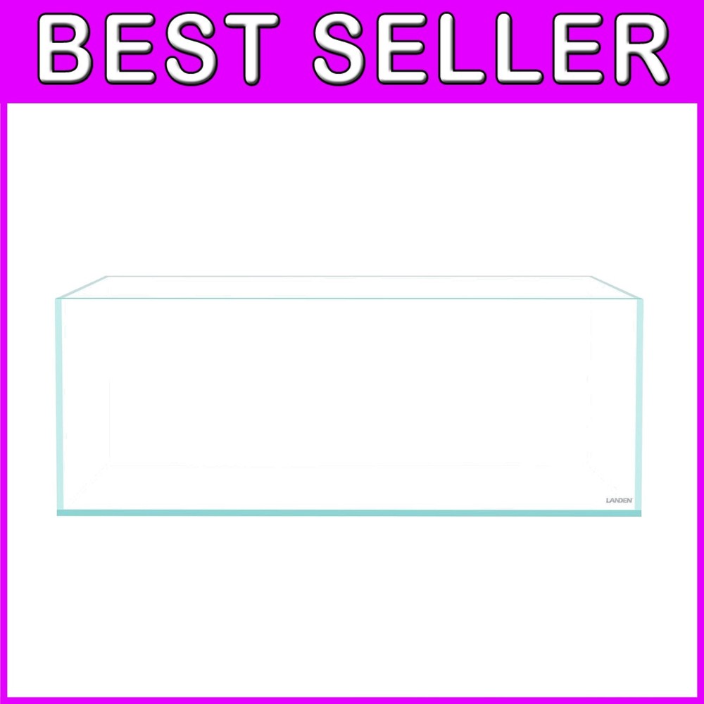 22.1 Gal Rimless Shallow Fish Tank - Perfect for Stunning Aquascaping Displays