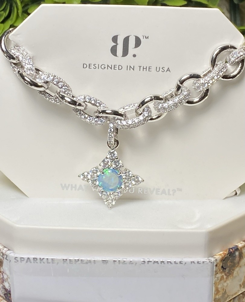 Bomb Party RBP8317 October 2024 Jaw Dropper Necklace with Lucky Charm