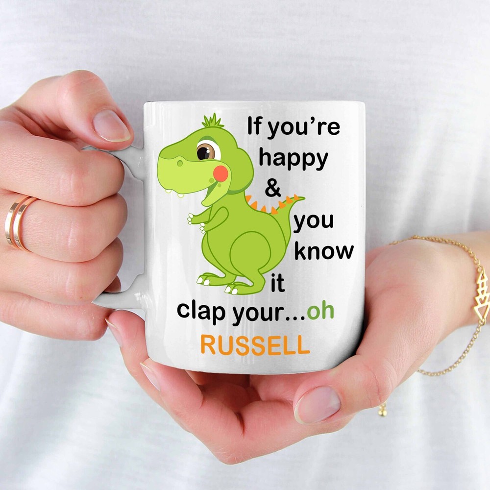 Custom Name Funny Coffee Mug Gift For Birthday Christmas Anniversary If You're