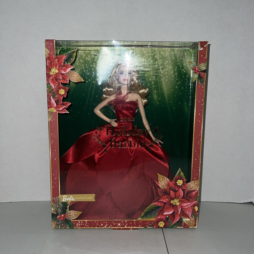 Barbie Signature 2022 Holiday Blonde Hair Doll HBY03
