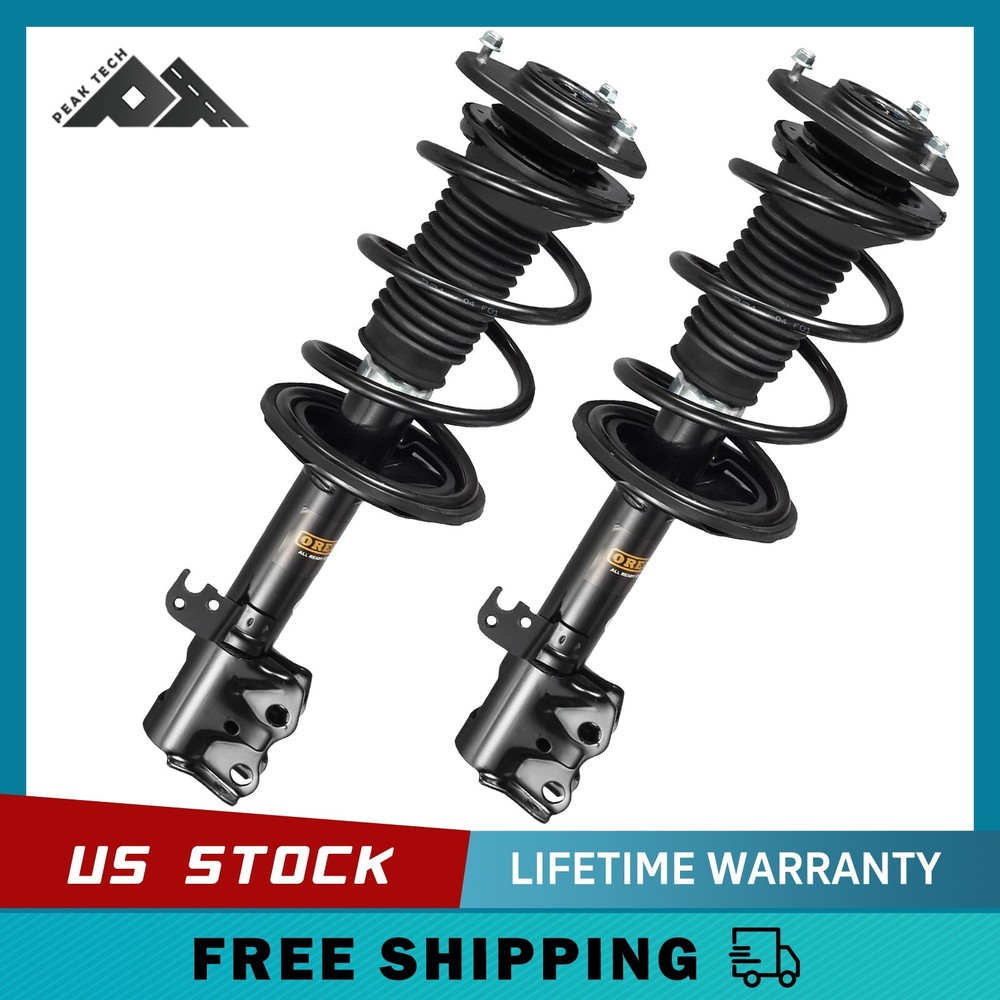 Front Struts for 1.8L 2009-2013 Toyota Corolla 2011-2013 Toyota Matrix M8 stud