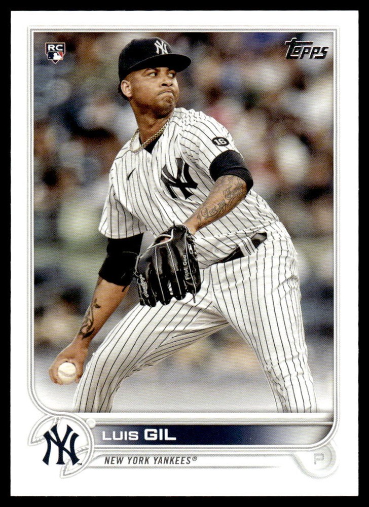 2022 Topps #131 Luis Gil RC New York Yankees