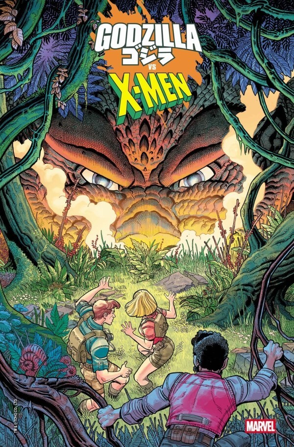 Godzilla vs X-Men 1 Nick Bradshaw Monster Homage Variant May 2024