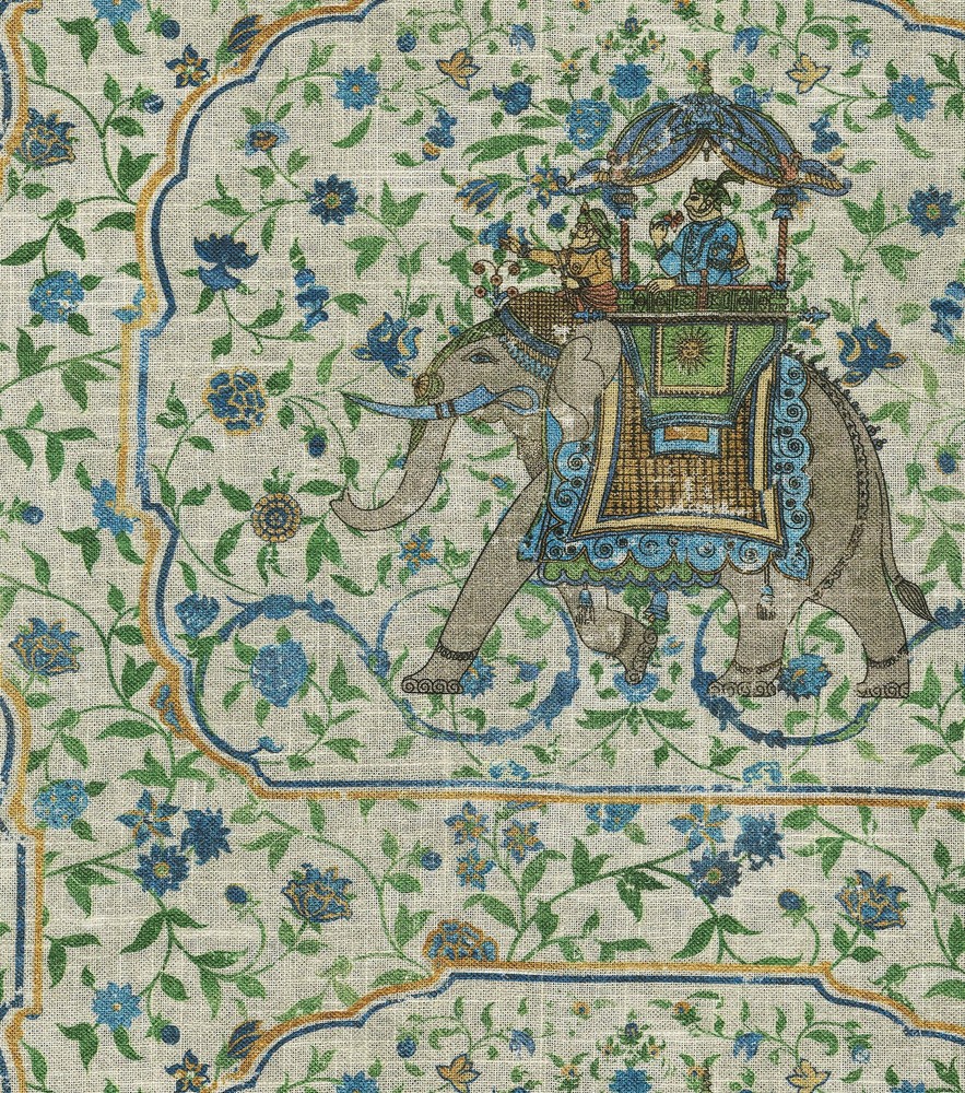 Floral and Animal Print Fabric and Porcelain Designs for Home Decor