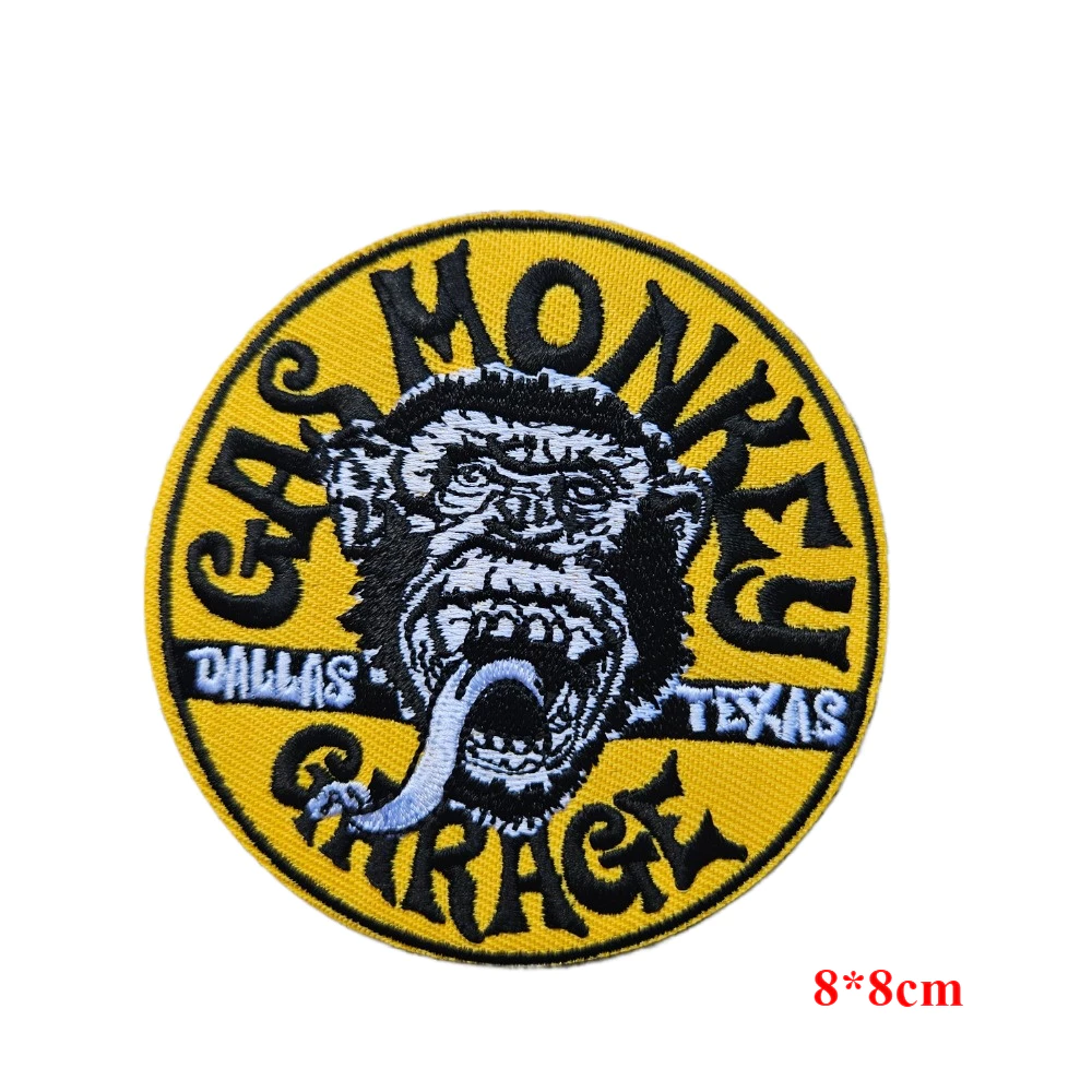 Custom Luxury Brand Logo Embroidery Patches Hot Glue Badges Stickers