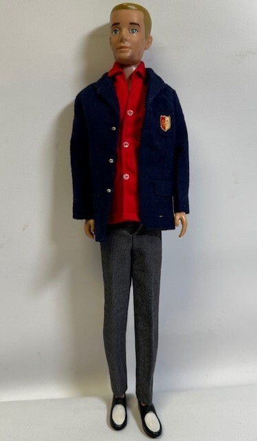 Ken Doll Vintage Barbie Doll Molded Hair w/Mattel Patent Pending Imprint