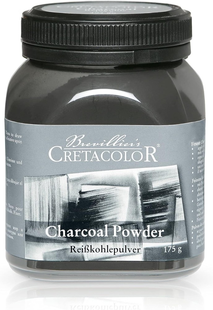CRETACOLOR Charcoal Powder, 175 gram
