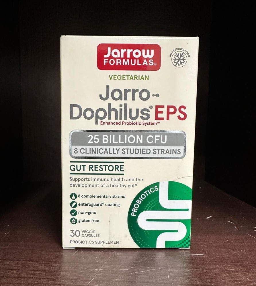 Jarrow Formulas Jarro-Dophilus EPS 25 Billion Probiotics 30 Caps