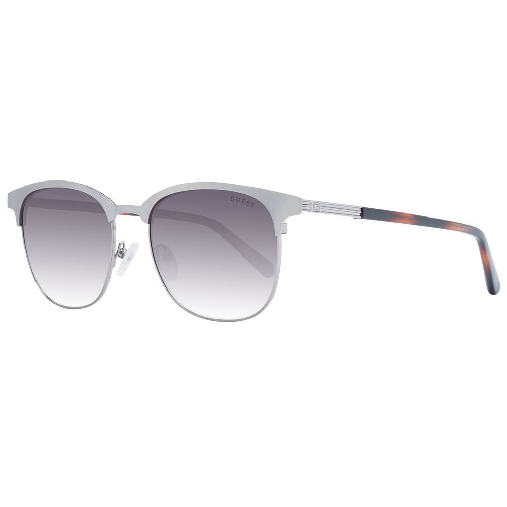 Stylish Guess Silver-Toned Men’s Sunglasses for Modern Looks
