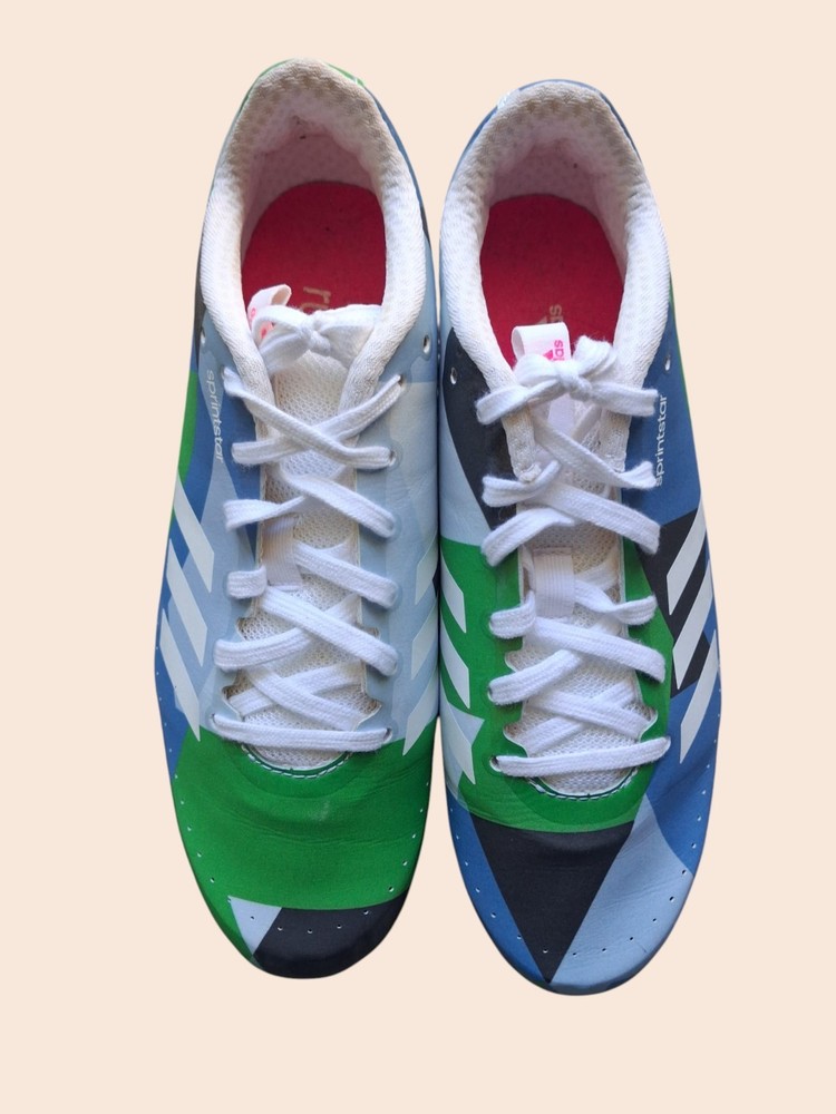 Adidas Sprintstar Track & Field Spikes Running Shoes Multicolor Sprint Cleats