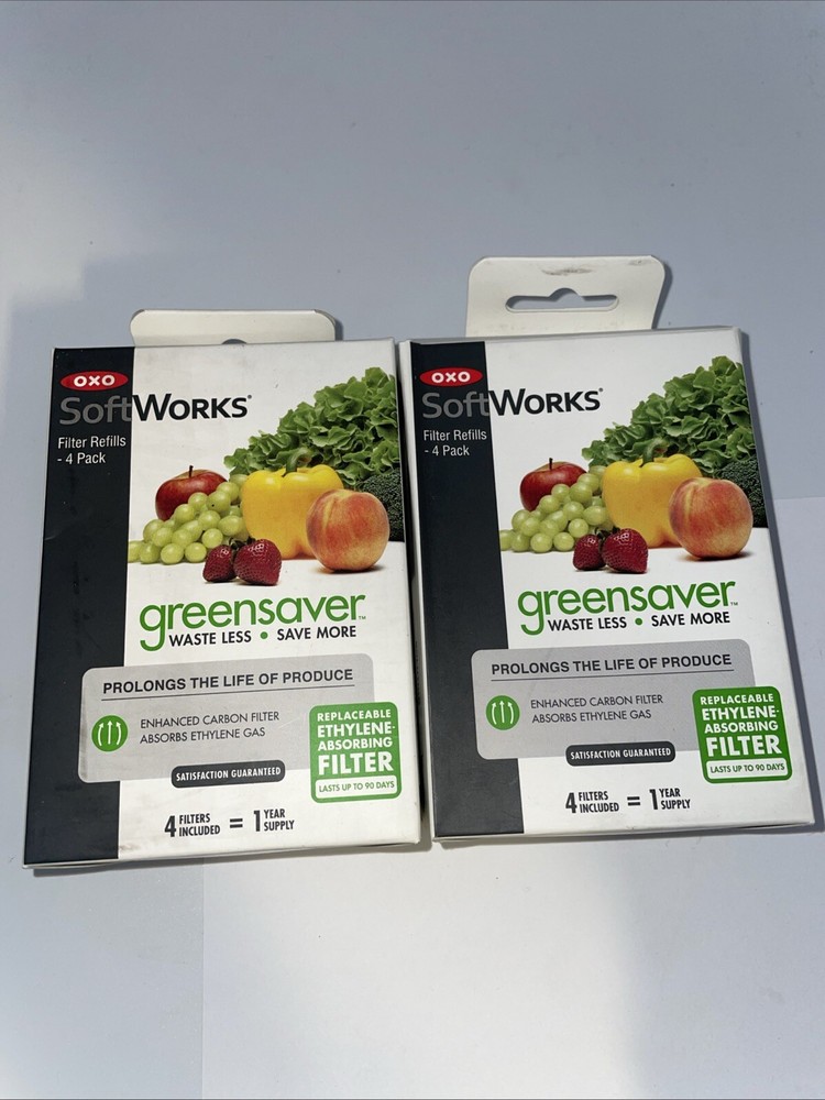 OXO Good Grips GreenSaver Carbon Filter Refills 4-Pack One-Year Supply-image