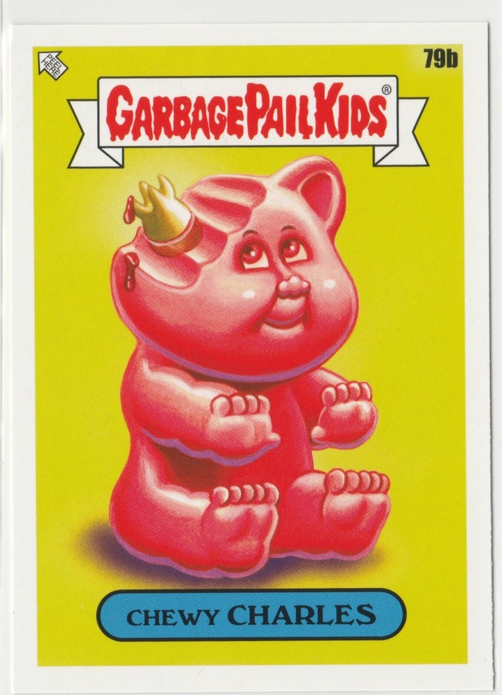 Chewy Charles 79b Garbage Pail Kids GPK 2021 Food Fight Series Card