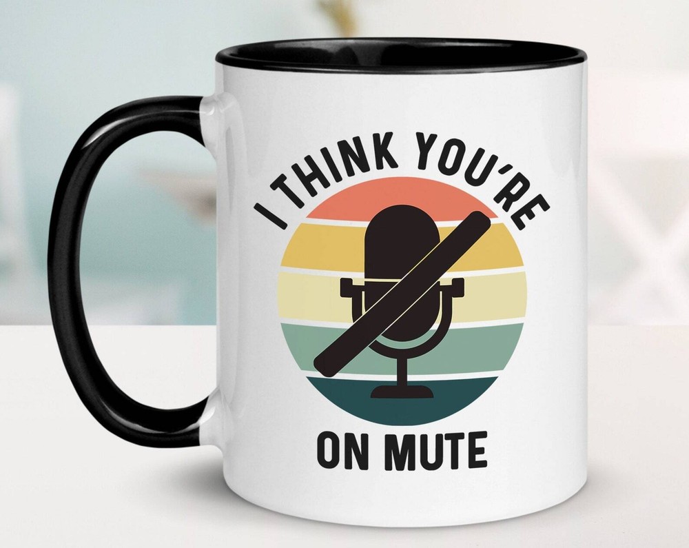 Work From Home Gifts You're On Mute Mug Funny Coworker Gift Gift For Coworker