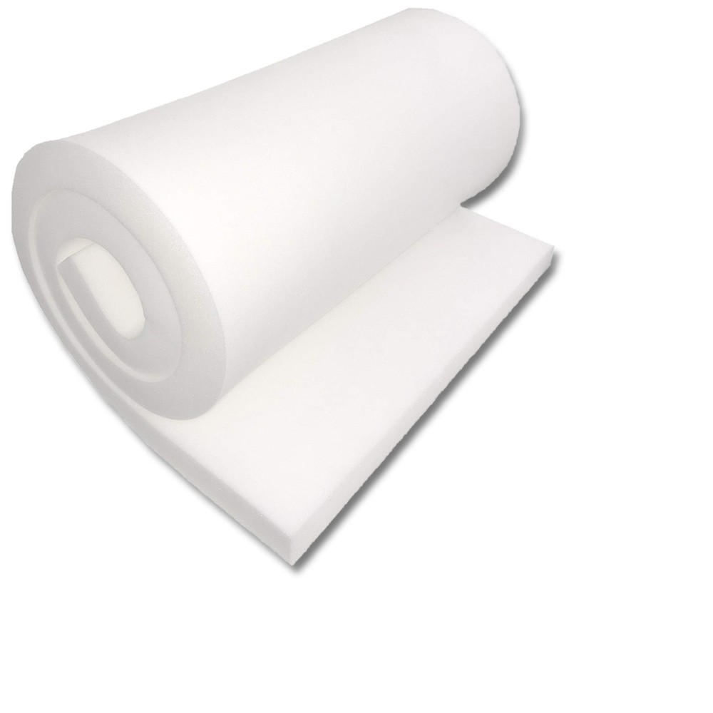 2x24x85HDF Cushion & Upholstery Foam, 2x24x85, White