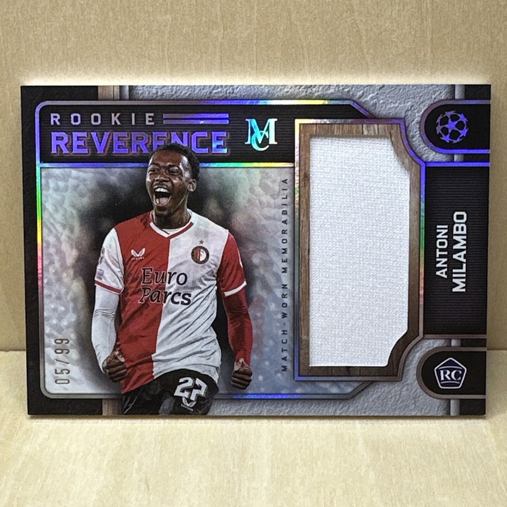 2023-24 Topps Museum Collection Rookie Reverence 05/99 Antoni Milambo #RRR-AM RC
