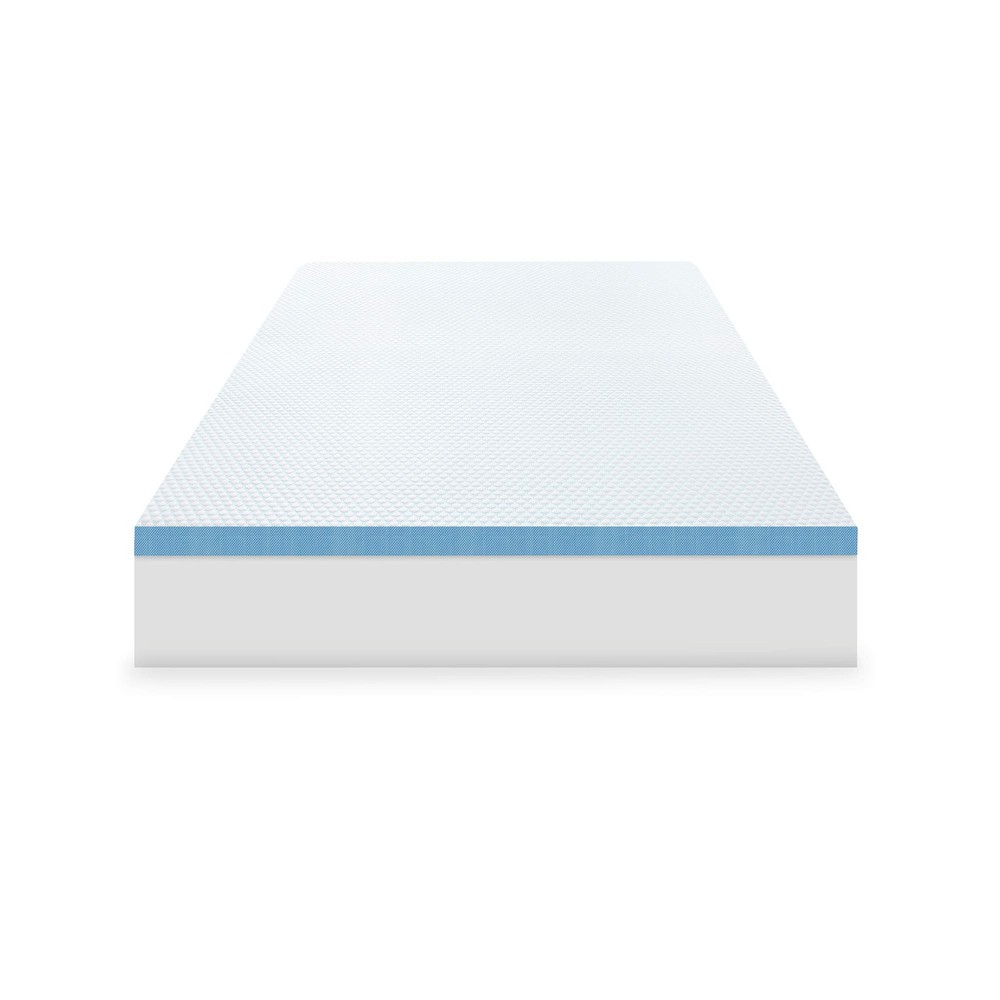 SensorPEDIC Elite Cooling Mattress Topper, Twin, White