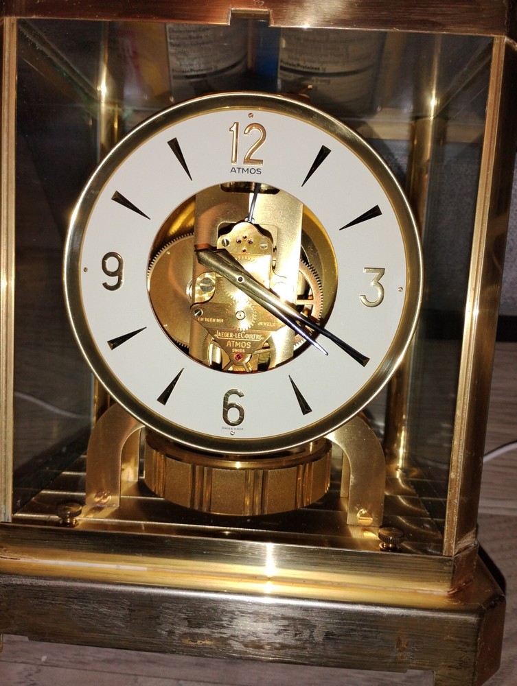 Atmos Jaeger LeCoultre 15 Jewel Clock 58003